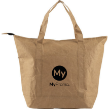 Kühltasche für Einkäufe | Laminiertes Papier 80g/m² | 44x14x33cm | Reißverschluss | Seitentasche Kühltasche für Einkäufe | Laminiertes Papier 80g/m² | 44x14x33cm | Reißverschluss | Seitentasche