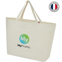 Shopper draagtas | Gerecycled katoen/polyester | 200 g/m² | 10L | Gemaakt in Frankrijk Shopper draagtas | Gerecycled katoen/polyester | 200 g/m² | 10L | Gemaakt in Frankrijk