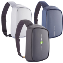 Bobby sling bag | rPET| 4L volume | GeΓ―ntegreerde USB-oplaadpoort Bobby sling bag | rPET| 4L volume | GeΓ―ntegreerde USB-oplaadpoort