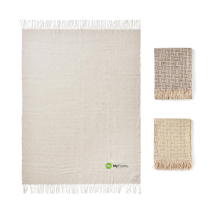 Geweven deken | Acryl | 130x170cm | Geometrisch ontwerp Geweven deken | Acryl | 130x170cm | Geometrisch ontwerp