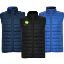 Gevoerde kinderbodywarmer | Polyester | Twee zijzakken met rits | Waterafstotend
