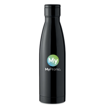 Thermosfles | Roestvrijstaal | 500 ml | LED touch thermometer verwerkt in de top van het de deksel