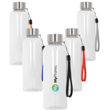 Waterfles | rPET | 500 ml | Handig handvat Waterfles | rPET | 500 ml | Handig handvat