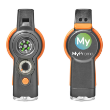 Survival tool | Whistle, compass, thermometre, light | 10,8 x 4,8 x 2,4 cm Survival tool | Whistle, compass, thermometre, light | 10,8 x 4,8 x 2,4 cm