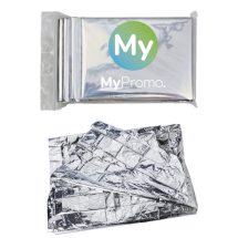 Aluminium foil thermal blanket | Packaged in a polybag | 210 x 130 x 0,1 cm Aluminium foil thermal blanket | Packaged in a polybag | 210 x 130 x 0,1 cm