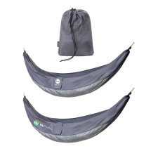 Hangmat | 270 x 140 cm | Maximaal 200kg | Gerecycled Nylon Hangmat | 270 x 140 cm | Maximaal 200kg | Gerecycled Nylon