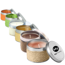 Fragranced candle | Decorative tin box | Many colours Fragranced candle | Decorative tin box | Many colours