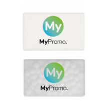 Rectangular mint card | Plastic | 12 gr Rectangular mint card | Plastic | 12 gr