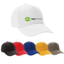 Casquette à 5 panneaux | Coton recyclé | Traceur inclus | Durable