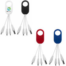 Troup Ladekabel | 4-in-1 | ABS Kunststoff Troup Ladekabel | 4-in-1 | ABS Kunststoff