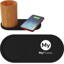 Pad de recharge sans fil | Bois | Porte-crayons inclus Pad de recharge sans fil | Bois | Porte-crayons inclus