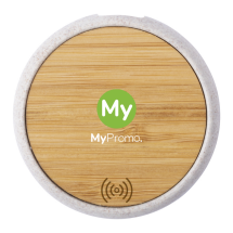 Draadloze lader | Bamboe en ecologisch plastic | 1000 mAh