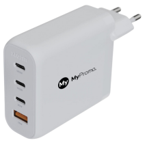 Wandladegerät | Recyceltes ABS | 140W | USB-C & USB-A