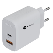 Wandladegerät | Recyceltes ABS | 67W | USB-C & USB-A