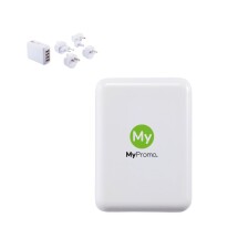 Reisstekker | ABS | 4 poorten | 3.1A | Hoge kwaliteit