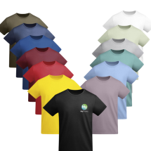 Roly Heren T-shirt | 100% Biologisch katoen | 175 g/m² | Met korte mouwen