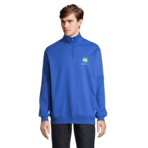 SOL'S sweatshirt | Cotton 280 g/m² & recycled polyester | Unisex | Zip collar SOL'S sweatshirt | Cotton 280 g/m² & recycled polyester | Unisex | Zip collar