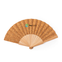 Hand fan | Cork & Wood | 41,5x23 cm | Sustainable Hand fan | Cork & Wood | 41,5x23 cm | Sustainable