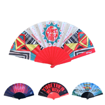 Fan | Plastic | All-over printing | 23x42cm when opened | Fully customised Fan | Plastic | All-over printing | 23x42cm when opened | Fully customised