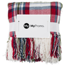 Plaid | Polyester 285 gr/m² | 34x28x7cm | With fringe Plaid | Polyester 285 gr/m² | 34x28x7cm | With fringe