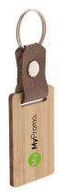 Sleutelhanger | Bamboe & Leer  | Groen Sleutelhanger | Bamboe & Leer  | Groen