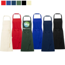 Schürze | 2 angrenzende Taschen und Riemenverschluss | Bio-Baumwolle | Mehrere Farben Schürze | 2 angrenzende Taschen und Riemenverschluss | Bio-Baumwolle | Mehrere Farben