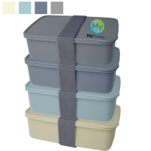 Lunchbox | 800 ml | Recycelter PP-Kunststoff | Mehrere Farben