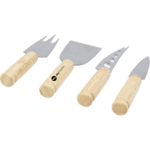 Käseset 4-teilig | Leicht | Bambus | Edelstahl Käseset 4-teilig | Leicht | Bambus | Edelstahl