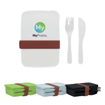 Lunchbox | PP | 700ml | With 1 compartment and cutlery Lunchbox | PP | 700ml | With 1 compartment and cutlery