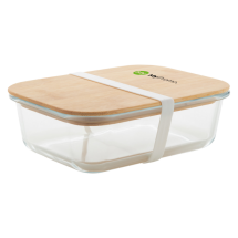 Lunch box | Glass & bamboo | 800ml | Natural Lunch box | Glass & bamboo | 800ml | Natural