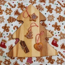 Maßgeschneidertes Schneidebrett | Qualitäts-Holz | In der Form Ihres Logos & Gravur