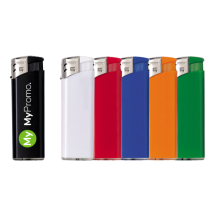 Elektronische aansteker | Zilver & gekleurde top | Vlamregelaar | Goedkoop