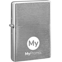 Satijnen chrome aansteker | Metaal | 56x36x12mm | Elegant