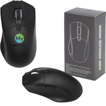 Kabellose Maus | Antibakterieller Zusatz | 2 x AA-Batterien | Kunststoff