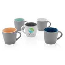 Mok | Keramiek | Gekleurde binnenkant