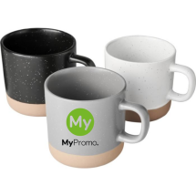 Mug | Ceramic | 360 ml | Unglazed bottom | Stylish pattern Mug | Ceramic | 360 ml | Unglazed bottom | Stylish pattern
