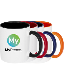 Mug | Céramique | 330ml | Intérieur et poignée colorés Mug | Céramique | 330ml | Intérieur et poignée colorés
