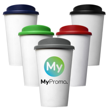 Double walled insulated cup | PP plastic | 350ml | Made in the UK Double walled insulated cup | PP plastic | 350ml | Made in the UK