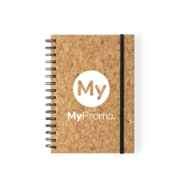 Carnet à spirales A5 | 100 pages | Couverture en liège Carnet à spirales A5 | 100 pages | Couverture en liège