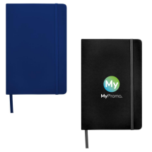 A5-notitieboek | Papier 60g/mยฒ & PU | 192 paginaโs met stippen | Met elastiek en lint A5-notitieboek | Papier 60g/mยฒ & PU | 192 paginaโs met stippen | Met elastiek en lint