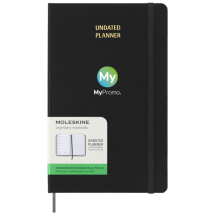 Moleskine undatierter L wöchentlicher Planer | Säurefreies Papier 70g/m² | Mit Innentasche Moleskine undatierter L wöchentlicher Planer | Säurefreies Papier 70g/m² | Mit Innentasche
