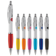 Ballpoint pen | ABS plastic and metal | Coloured grip Ballpoint pen | ABS plastic and metal | Coloured grip
