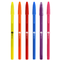 BIC Style Balpen | Plastic | Blauwe & zwarte inkt | Heldere kleuren BIC Style Balpen | Plastic | Blauwe & zwarte inkt | Heldere kleuren