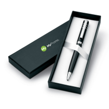 Drehkugelschreiber | Metall | Schwarze Tinte | Glänzende Lackierung