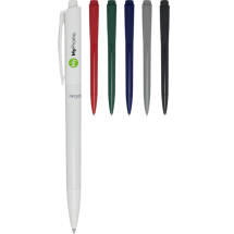 Balpen | Gerecycled plastic & roestvrij staal | Zwarte inkt | Gemaakt in Duitsland