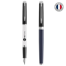 Waterman Hemisphere vulpen | Metaal | Blauwe inkt | Gemaakt in Frankrijk | Hoge kwaliteit