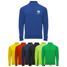 Roly Langarm-Sweatshirt | Polyester 200g/m² | Unisex | Viertelreißverschluss