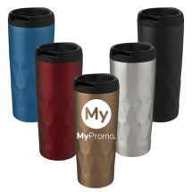 Thermosbeker | Roestvrij staal | 450ml | Geometrisch design