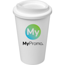 Geïsoleerde beker | Plastic | 350ml | Antimicrobiële technologie