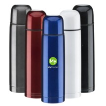 Thermosfles | Gerecycled roestvrij staal | 500 ml | Druksluiting | Duurzaam